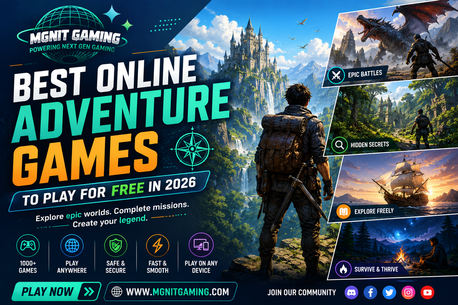 Best Online Adventure Games to Play for Free in 2026